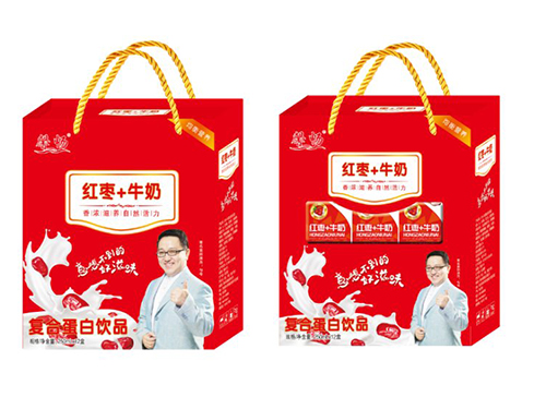 红枣+牛奶复合蛋白饮品礼盒