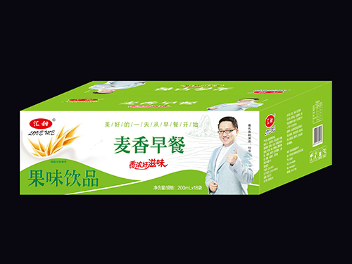 麦香早餐果味饮品