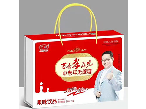 百善孝为先中老年无蔗糖果味饮品