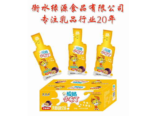 酸奶小布丁乳酸菌饮品