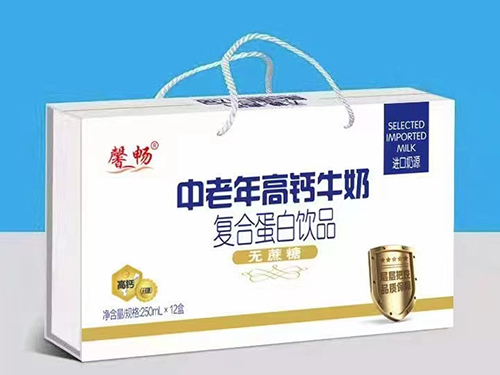 馨畅中老年高钙牛奶复合蛋白饮品