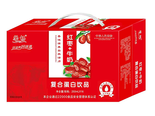 红枣+牛奶复合蛋白饮品