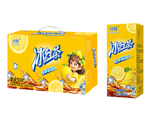 终情冰红茶果味饮料