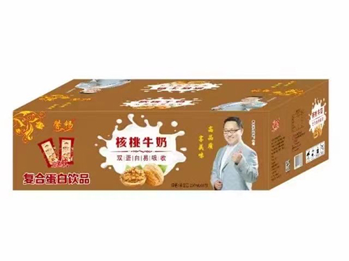核桃牛奶复合蛋白饮品枕包